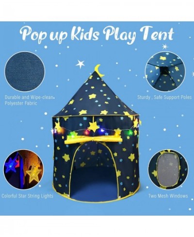 Play Tent for Boys with Star Lights and Storage Carrying Bag Pop Up Play Tent House for Kids Toddlers Indoor and Outdoor Use ...