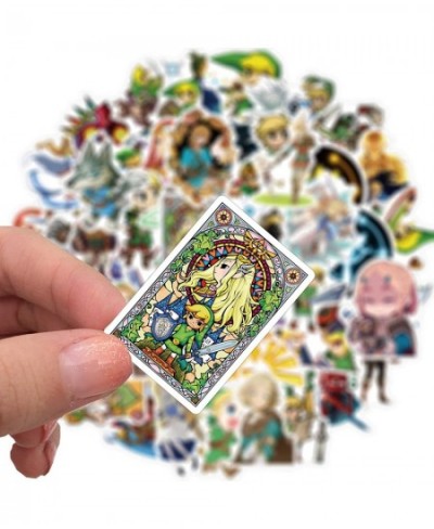 50PCS Japanese Cartoon Anime Game The Legend of Zelda Stickers for Laptop Water Bottle Luggage Snowboard Bicycle Skateboard D...