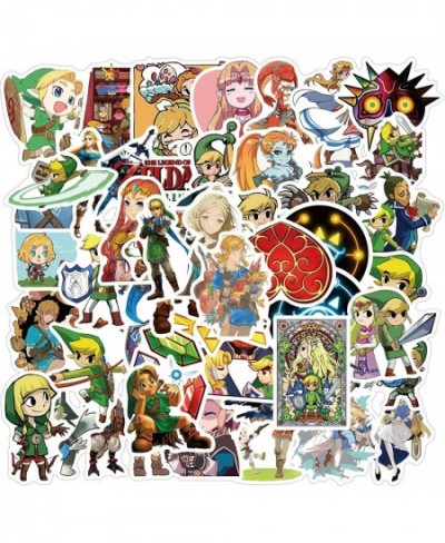 50PCS Japanese Cartoon Anime Game The Legend of Zelda Stickers for Laptop Water Bottle Luggage Snowboard Bicycle Skateboard D...