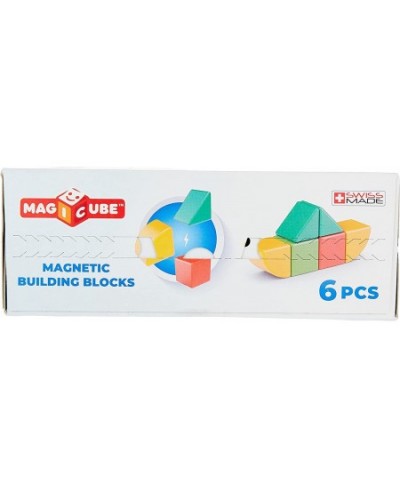 Magnetic Toys | Magnets for Kids | 6 Pieces | Magicube Shapes Starter Set | Early Learning STEM Educational Building Blocks |...