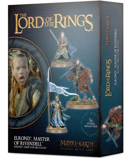 The - Elrond Master of Rivendell - Middle-Earth Strategy Battle Game $62.37 - Board Games