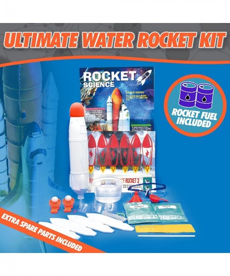 Water Rocket Kit | Water Rockets for Kids | Toy Rocket Launcher for Kids $49.83 - Educational Science Kits