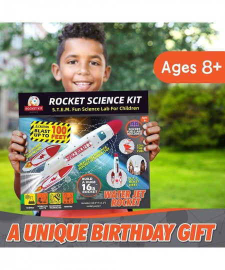 Water Rocket Kit | Water Rockets for Kids | Toy Rocket Launcher for Kids $49.83 - Educational Science Kits