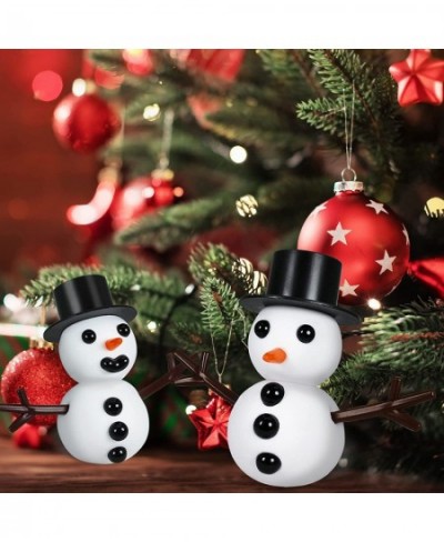 12Pack Snowman Crafts for Kids Snowman DIY Kit Build a Snowman Kit Molding Clay Christmas Crafts Xmas Gift Christmas Stocking...