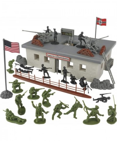 BMC WW2 Secret Stronghold - 36pc Plastic Army Men German Bunker Playset $76.56 - Play Figure Playsets