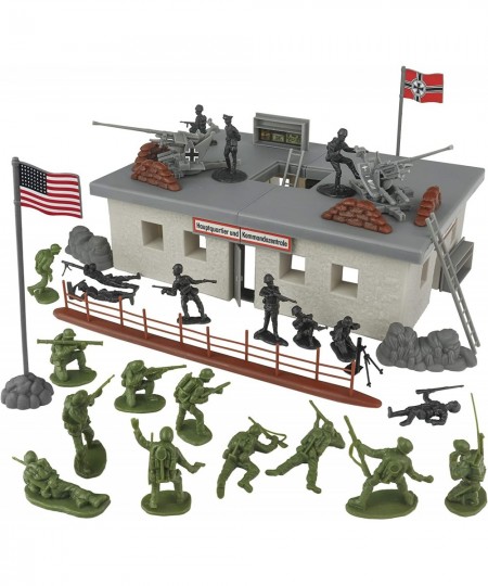 BMC WW2 Secret Stronghold - 36pc Plastic Army Men German Bunker Playset $76.56 - Play Figure Playsets