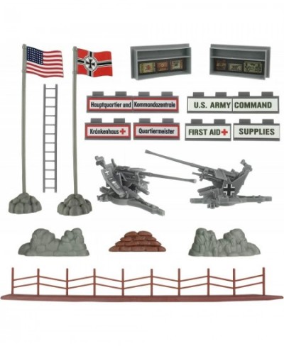 BMC WW2 Secret Stronghold - 36pc Plastic Army Men German Bunker Playset $76.56 - Play Figure Playsets