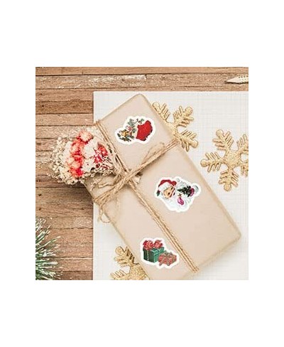 Vintage Christmas Stickers 10 Sheets 300 Pcs Happy Holiday Sticker Sheets for Kids Party Home Classroom Decoration $15.25 - K...