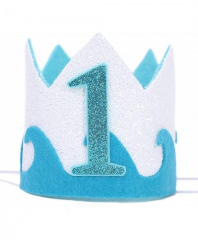 The Big One Birthday Crown for Baby Boys - 1st Birthday Hat First Birthday Decorations Boy Surfs up Birthday Decorations Beac...