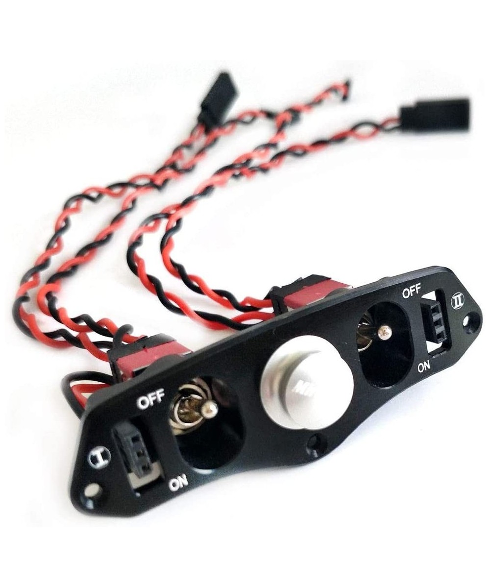 Heavy Duty Metal CNC Alloy Dual Power Switch w/ Fuel Dot for RC Model $64.26 - Remote & App Controlled Vehicles