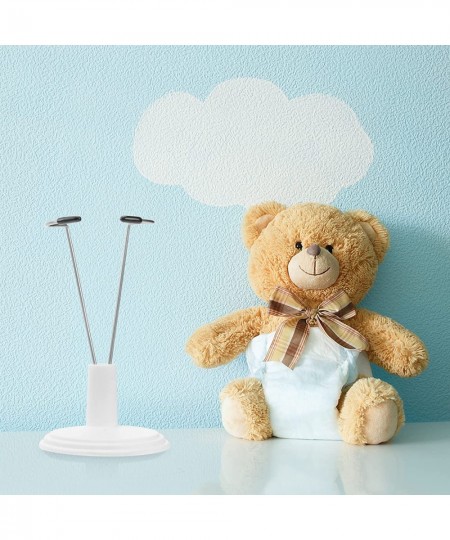 6Pcs Doll Stands Display Holder Doll Bracket Support Teddy Bear Stand for Doll-White $16.38 - Dolls