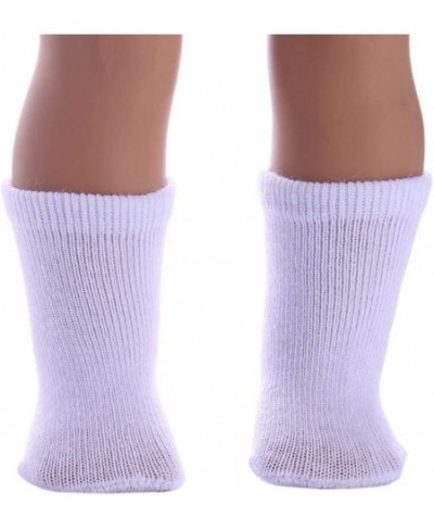 1 Pair Cheap White Socks Dolls Ankle Sock for 18 Inch Sports Wear Clothing Accessories $16.59 - Doll Accessories