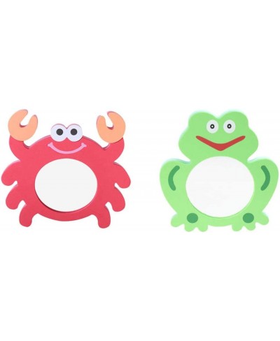 2pcs Mirror Bath Toy Baby Toddler Cartoon Frog Crab Mirror Bathing Plaything Water Toy for Kids Toddler Gift $31.79 - Bathtub...