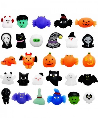 28PCS Halloween Mochi Squishy Toys Halloween Party Favors Pack Squishy Toys Gifts for Kids Boys Girls Birthday Party Gift Cla...