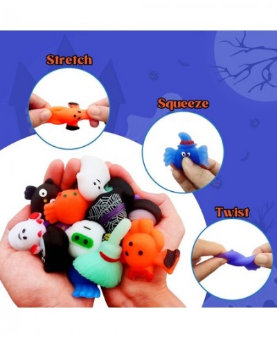 28PCS Halloween Mochi Squishy Toys Halloween Party Favors Pack Squishy Toys Gifts for Kids Boys Girls Birthday Party Gift Cla...