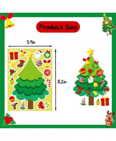 24 PCS Christmas Stickers for Kids Christmas Party Favors for Kids DIY Make A Face Stickers for Christmas Party Games $16.15 ...