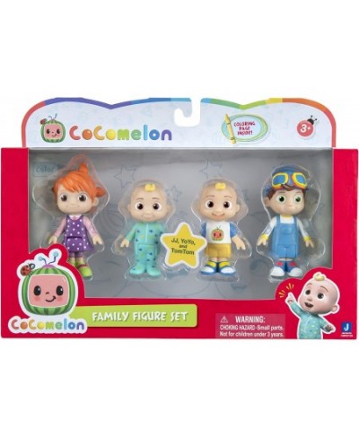 CMW0169 Family Set of 4 Figures Official Movable Figures Toys from 3 Years $25.96 - Action Figures