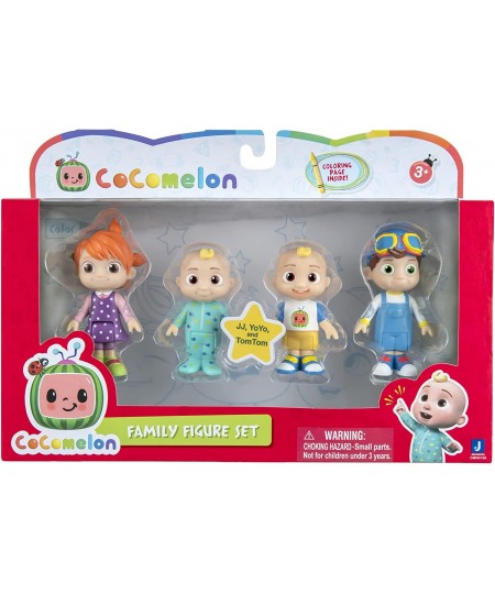 CMW0169 Family Set of 4 Figures Official Movable Figures Toys from 3 Years $25.96 - Action Figures