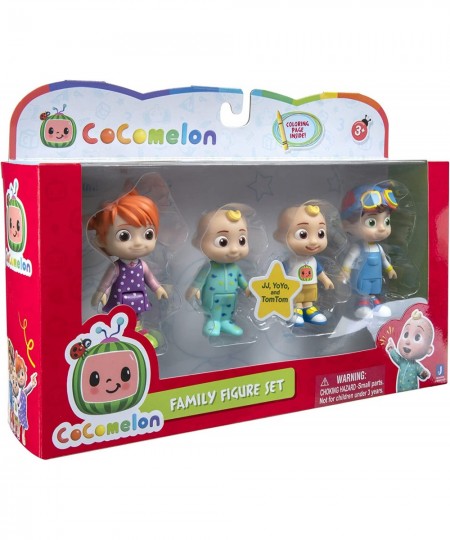 CMW0169 Family Set of 4 Figures Official Movable Figures Toys from 3 Years $25.96 - Action Figures