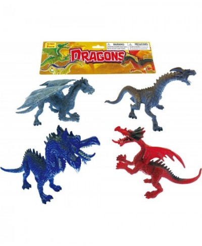 Dragons Action Figures – Realistic Vinyl Mythical Dragons Toy Figures Large Plastic Fantasy Wizardly Creatures Legendary Acti...