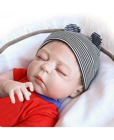 Reborn Baby Doll 18inch 45cm Full Vinyl Silicone Weighted Body Realistic Looking Baby Boy Dolls Real Lifelike Anatomically Co...