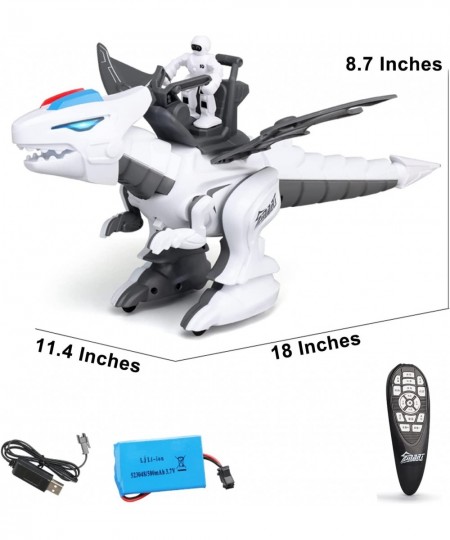 Remote Control Dinosaur RC Robotic Dinosaur Voice Control Smart Programmable Robot Dino Walking Dancing Singing Intelligent T...