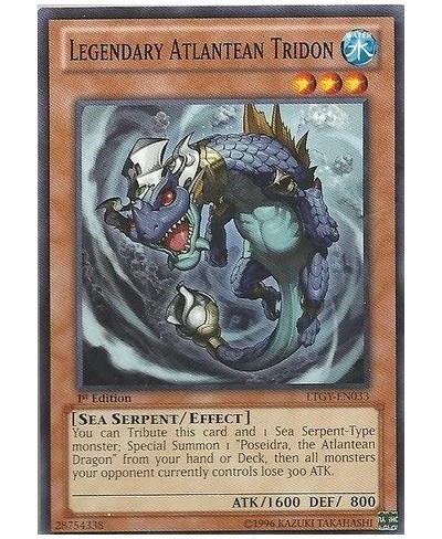 Legendary Atlantean Tridon (LTGY-EN033) - Lord of The Tachyon Galaxy - Unlimited Edition - Common $10.72 - Card Games