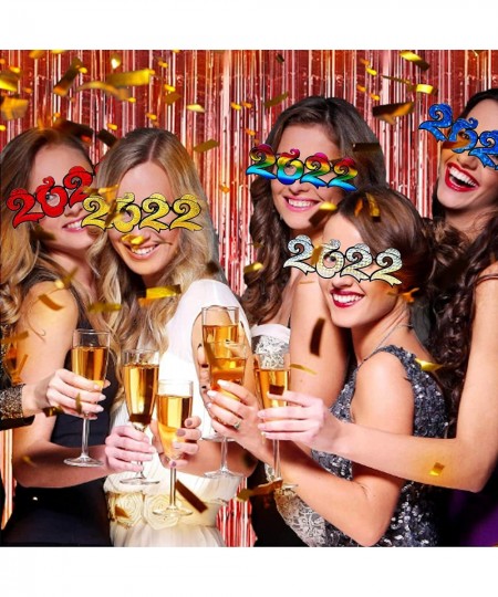 Novelty Party Glasses 2022 Shaped Eyeglasses New Year Eyewear for Costume Photo Props Festival Party Favors Supplies $17.79 -...