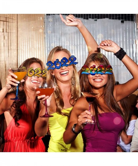 Novelty Party Glasses 2022 Shaped Eyeglasses New Year Eyewear for Costume Photo Props Festival Party Favors Supplies $17.79 -...