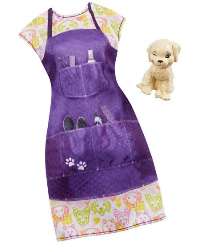 Clothes -- Career Outfit Doll Pet Groomer with Puppy $16.77 - Doll Accessories