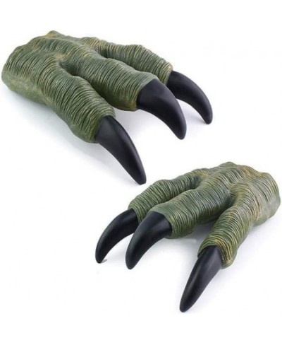 2 Pack Dinosaur Claws Toys Oversized Dino Velociraptor Rubber Realistic Jurassic Claws for Kids Cosplay Roleplay Costume Acce...