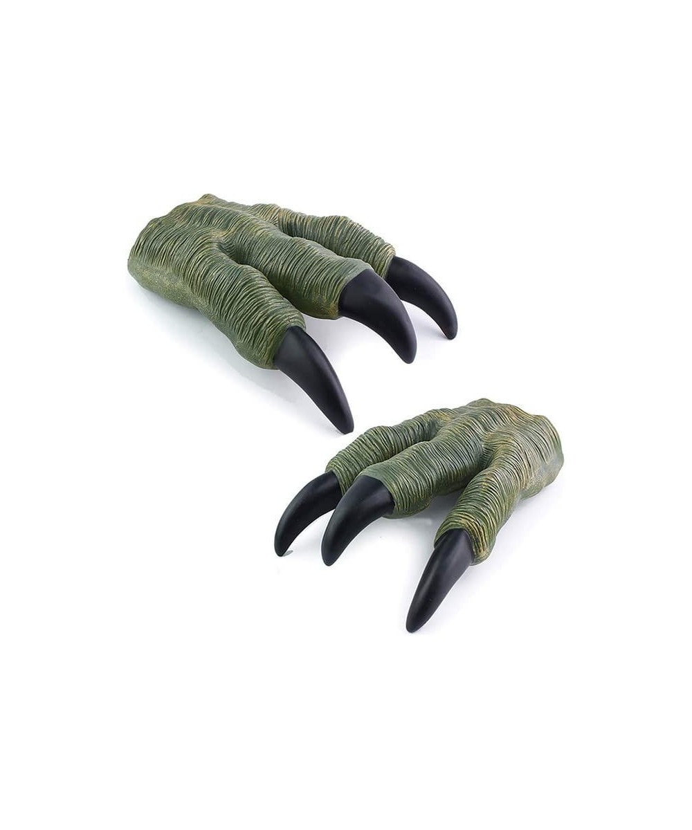 2 Pack Dinosaur Claws Toys Oversized Dino Velociraptor Rubber Realistic Jurassic Claws for Kids Cosplay Roleplay Costume Acce...