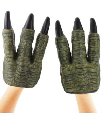 2 Pack Dinosaur Claws Toys Oversized Dino Velociraptor Rubber Realistic Jurassic Claws for Kids Cosplay Roleplay Costume Acce...