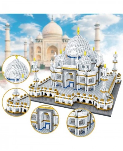 Architecture Taj Mahal Micro Blocks 3950 Pieces Model Building Kit Creative Building Set for Adults for Any Hobbyists New $80...