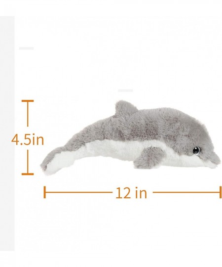 Toys Plush Gray Dolphin Stuffed Animal Soft Cuddly Perfect for Girls Boys (Gray Dolphin 12 Inches) $32.22 - Stuffed Animals &...