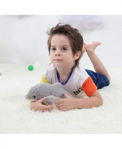 Toys Plush Gray Dolphin Stuffed Animal Soft Cuddly Perfect for Girls Boys (Gray Dolphin 12 Inches) $32.22 - Stuffed Animals &...