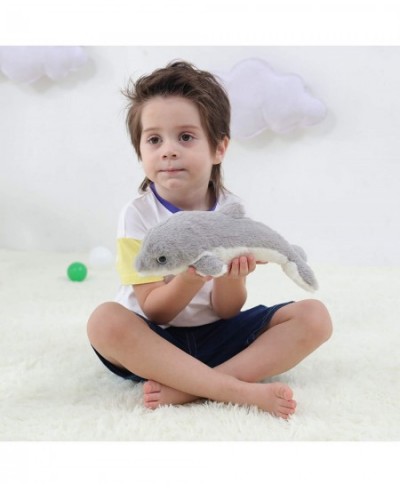 Toys Plush Gray Dolphin Stuffed Animal Soft Cuddly Perfect for Girls Boys (Gray Dolphin 12 Inches) $32.22 - Stuffed Animals &...