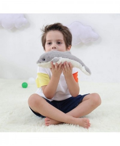 Toys Plush Gray Dolphin Stuffed Animal Soft Cuddly Perfect for Girls Boys (Gray Dolphin 12 Inches) $32.22 - Stuffed Animals &...