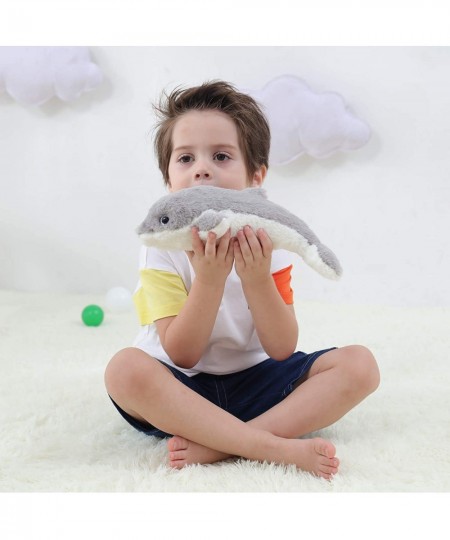 Toys Plush Gray Dolphin Stuffed Animal Soft Cuddly Perfect for Girls Boys (Gray Dolphin 12 Inches) $32.22 - Stuffed Animals &...