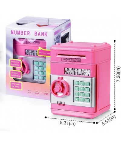 Piggy Bank Gifts for 6 7 8 9 10 11 Girls Money Saving Box Toys Teen Girls Age 6-12 Kids Christmas Birthday Gifts ATM Saving M...