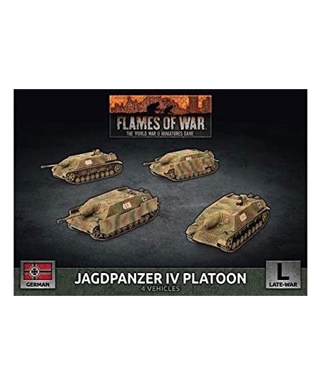 Flames of War: Late War: German: Jagdpanzer IV Tank-Hunter Platoon (GBX151) $76.70 - Game Accessories