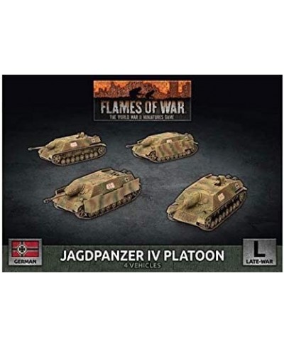 Flames of War: Late War: German: Jagdpanzer IV Tank-Hunter Platoon (GBX151) $76.70 - Game Accessories