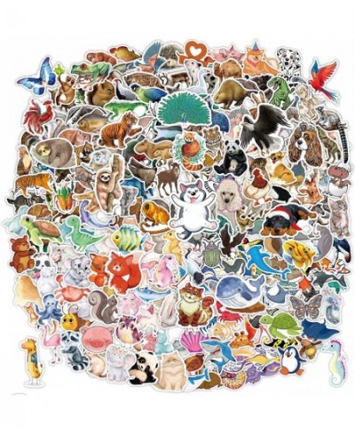 400Pcs Waterproof Animal Stickers for Water Bottle Laptop Cat Dog Tropical Rainforest Animals Vinyl Sticker for Kids Teens Ad...