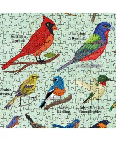 Bird Puzzles for Adults 1000 Pieces and Up Hummingbird Puzzle Featuring 40 Colorful Birds of North America Animal Jigsaw Puzz...