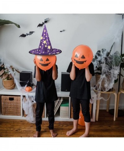 Wizard Hat Kids 15x14 Inch Five Pointed Star Witch Hat Kids Costume Cosplay Witch Halloween Party Decoration $16.39 - Kids' P...