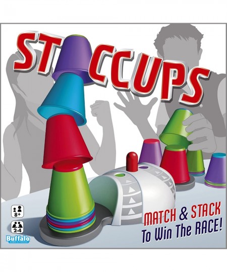 Staccups-Match and Stack to Win The Race Speed Game $26.02 - Stacking Games