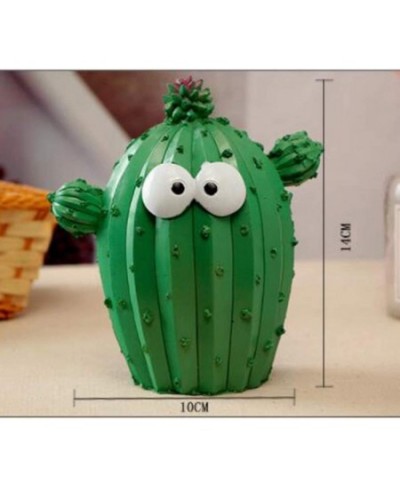 Coin Bank Piggy Bank Adorable Money Bank Cute Cactus Shaped Saving Money Pot(Random Pattern) $28.47 - Kids' Money Banks