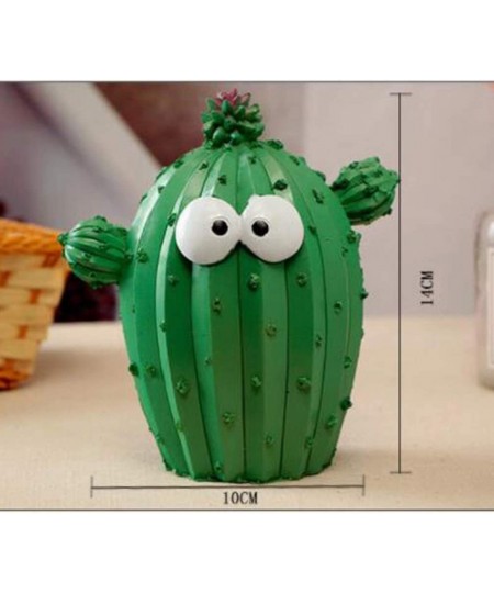 Coin Bank Piggy Bank Adorable Money Bank Cute Cactus Shaped Saving Money Pot(Random Pattern) $28.47 - Kids' Money Banks