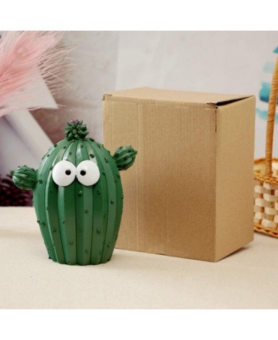 Coin Bank Piggy Bank Adorable Money Bank Cute Cactus Shaped Saving Money Pot(Random Pattern) $28.47 - Kids' Money Banks