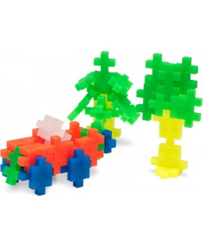 PLUS PLUS - 70 Piece Neon Color Mix - Construction Building Stem/Steam Toy Kids Mini Puzzle Blocks $15.99 - Toy Building Sets